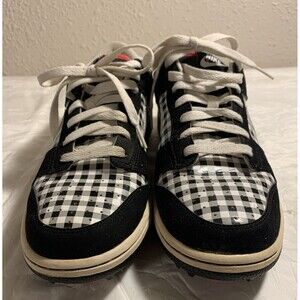 Nike Dunk Low NG Shoes Sneakers Women’s 9 Checkered Golf Spikes (483907-001)
